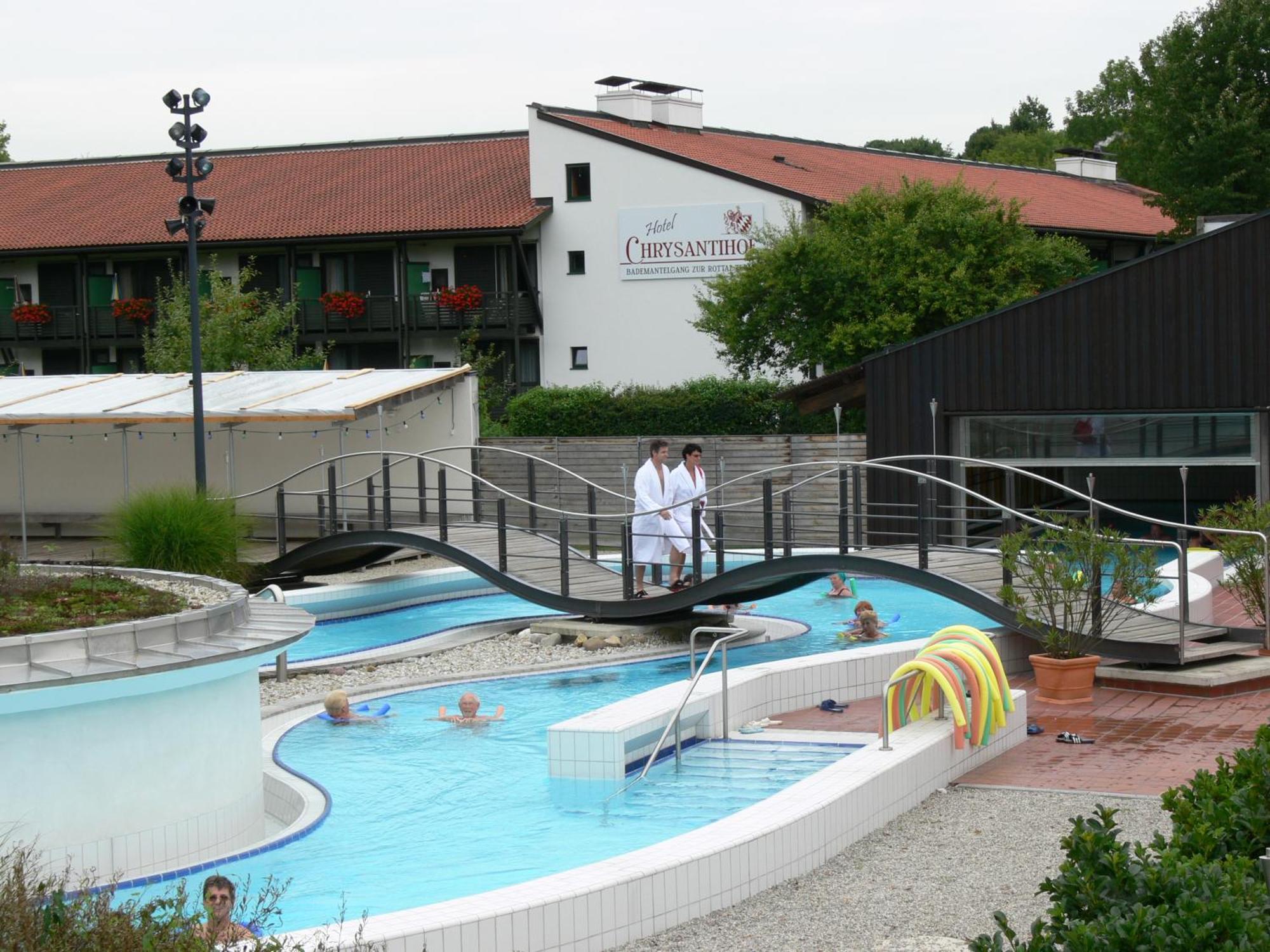 Hotel Chrysantihof Bad Birnbach Exteriör bild